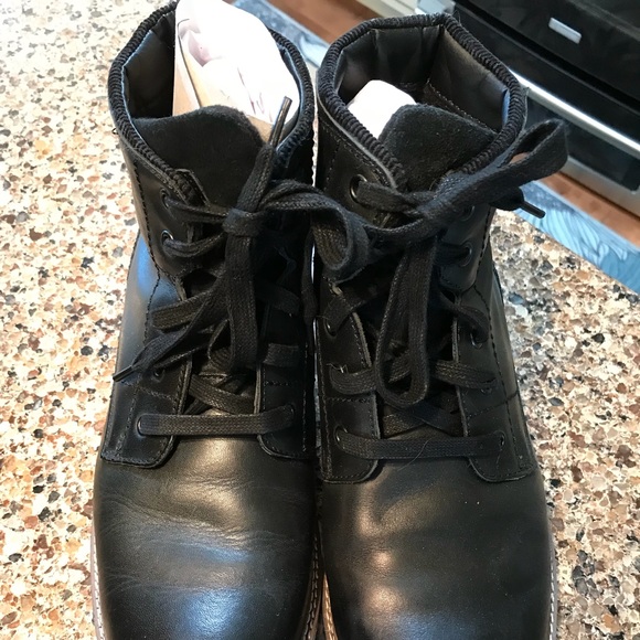 Logan Hill Men’s Leather boots. New with box. - Picture 3 of 9